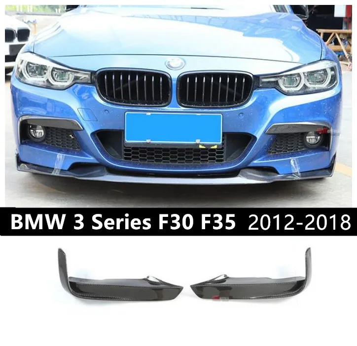 Для BMW 3 серии F30 F35 2012 2018 передний спойлер гриль бампер диффузор Спойлеры Высокое
