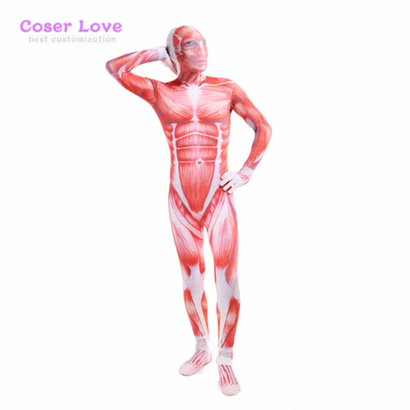 Атака Титанов спандекс зентай костюм косплей для хеллоуина карнавала Рождества |