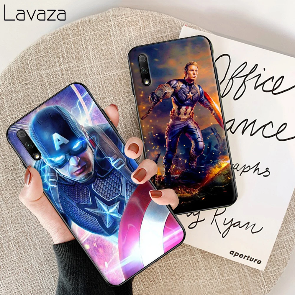 Captain America Soft Case for Huawei Honor 6A 7A 8A 20 Pro 7C 8C 7 8X 8 9 10 lite 20S Note10 View Cover |