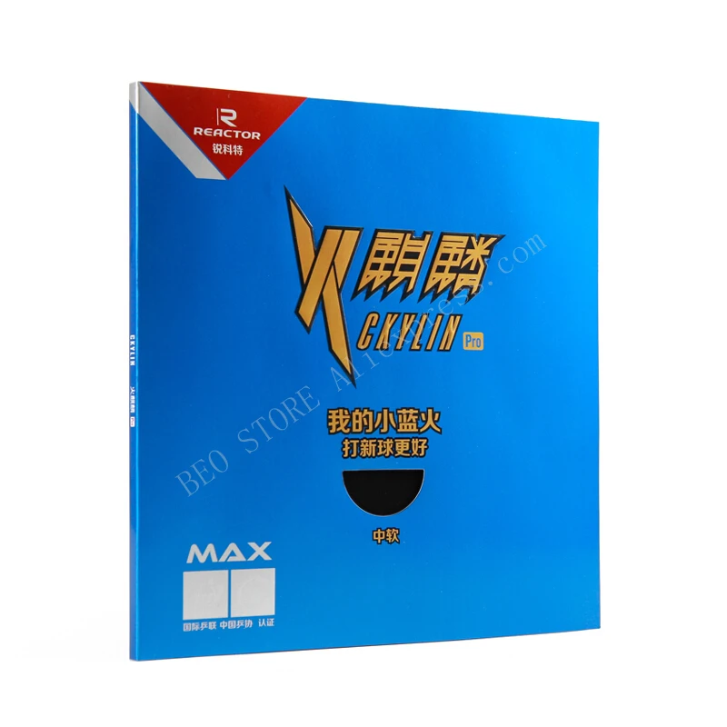 

Reactor CKYLIN PRO Table Tennis Rubber Blue Sponge Original REACTOR CKYLIN Professional Ping Pong Sponge