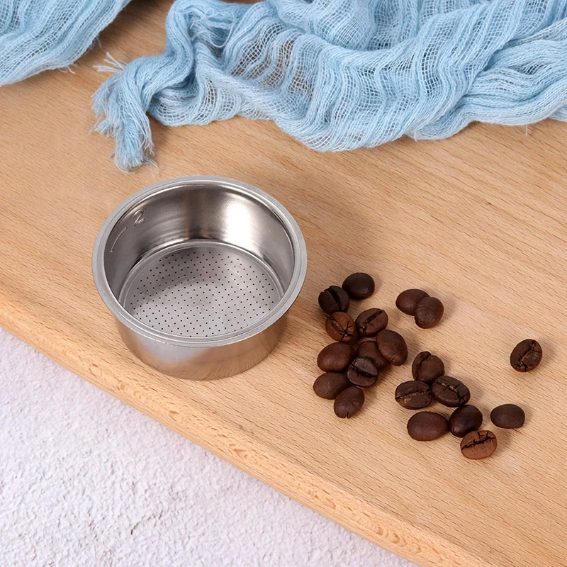 

Single Cup Clean Cup 51mm Non Pressurized Coffee Filter Portafilter Basket For Coffee Filters Kitchen Tools