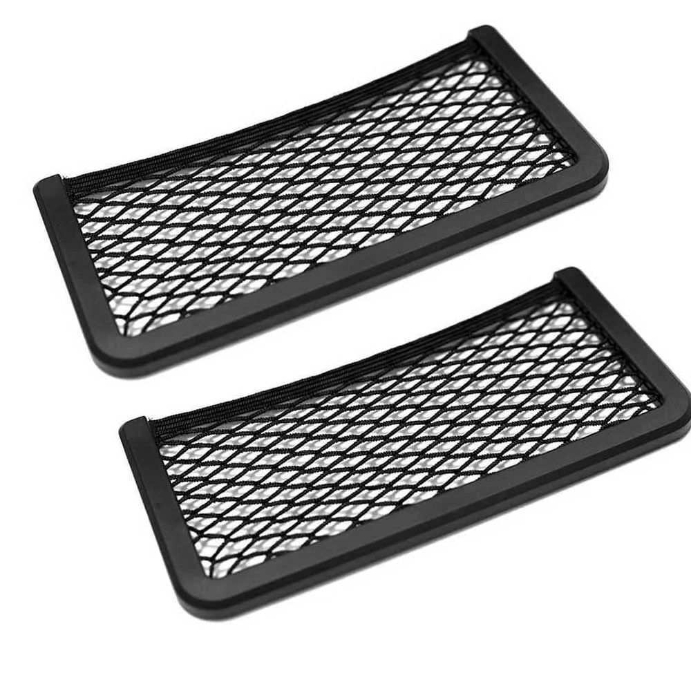 

2X MOTORHOME CAMPERVAN CARAVAN CARGO STORAGE POCKET NETS 252x120MM ORGANISER