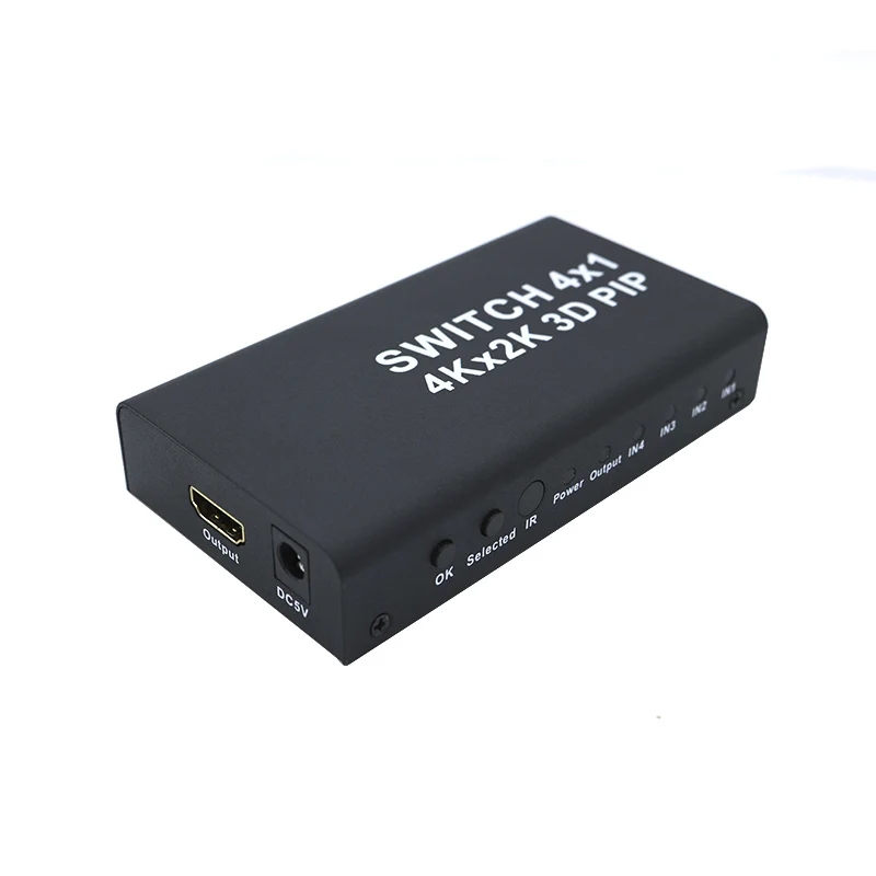 4K HDMI-compatible Switch 1.4b 4 in 1 out Switcher With Picture-in-Picture (PIP) Function HD 4k*2K 3D PIP Converter | Электроника