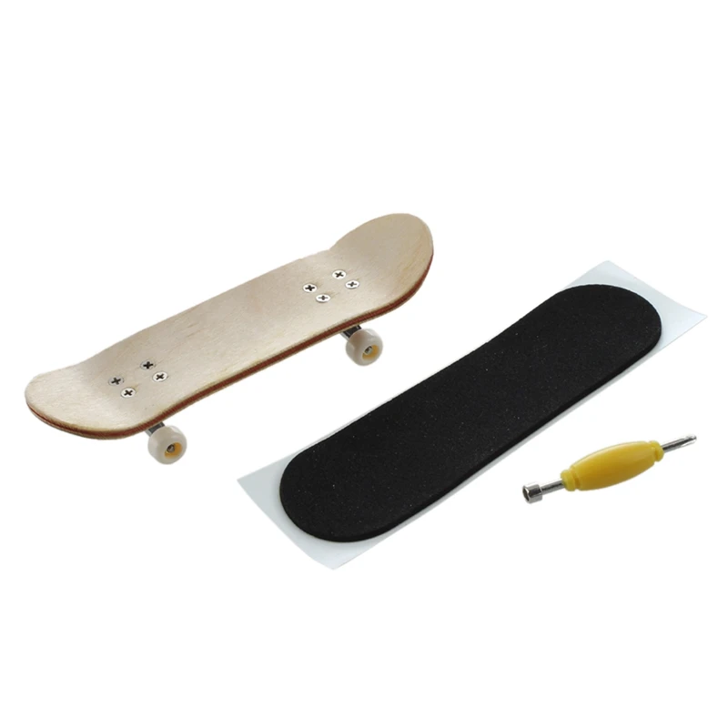 HT00640 Fingerboard Finger скейт доска + отвертка случайный узор|Мини скейтборды и байки| |
