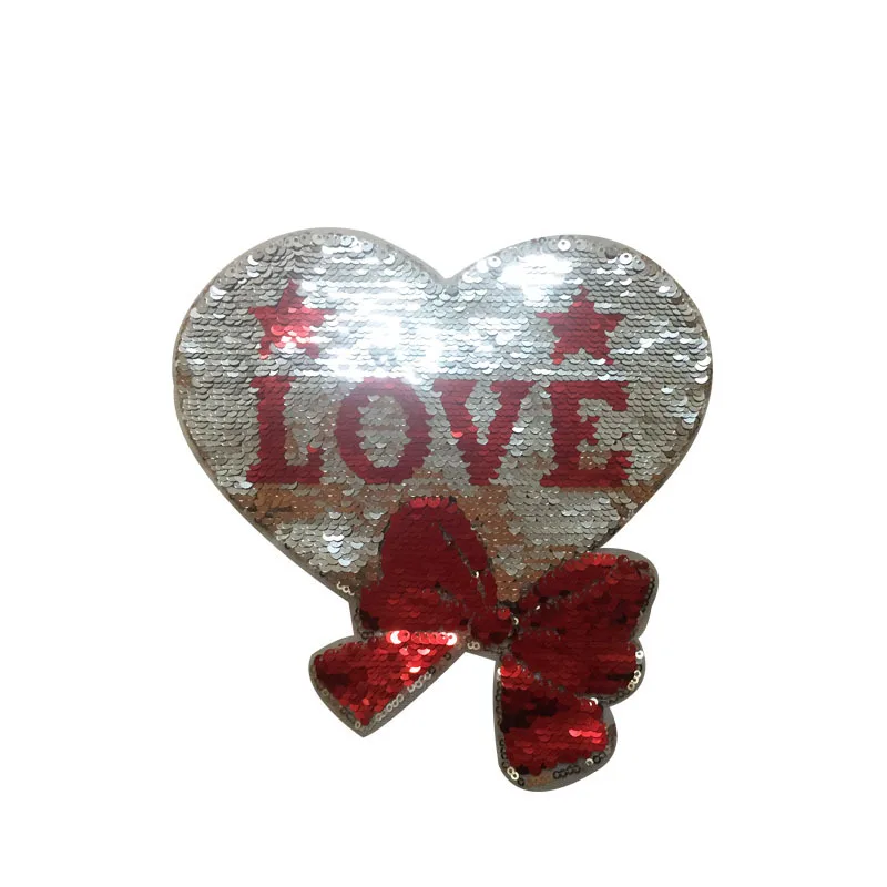 1 шт. Блестки бисера вышитые Пришивные Патчи Наклейки Футболка Мода DIY Одежда