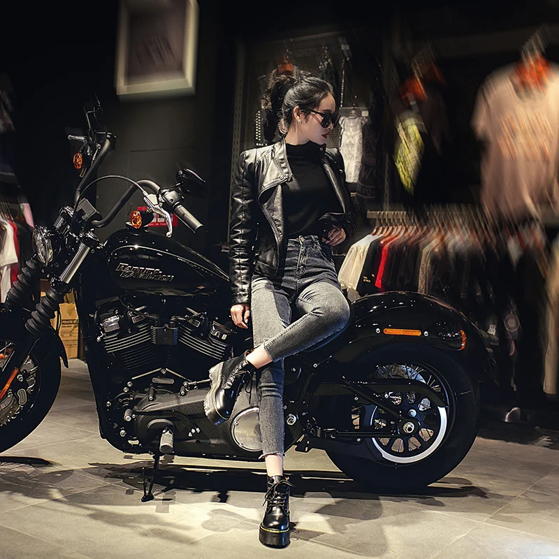 Женские зимние ботинки на платформе средней длины женские модные повседневные