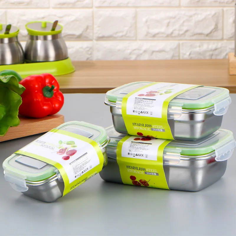 Новый Термоизолированный Ланч-бокс из нержавеющей стали Bento Box школьный