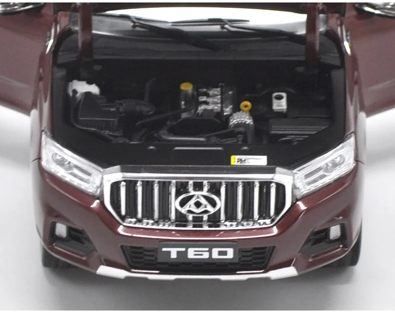 1:18 литье под давлением модель для MAXUS T60 красная пикапа Игрушечная машина из сплава миниатюрная коллекция подарок грузовик китайский бренд Datong