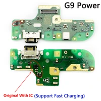 Original New USB Charging Connector Flex Cable With Mic Microphone Mobile Phone Parts For Moto Power