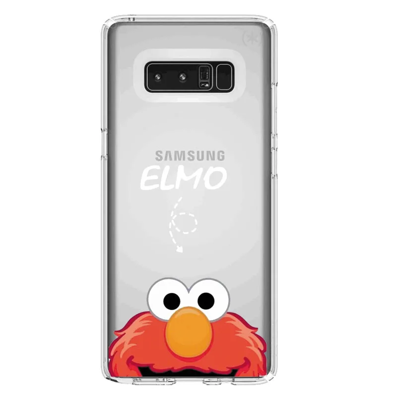 Прекрасный мультфильм печенье монстров с принтом Элмо мягкий чехол из ТПУ &quotдля