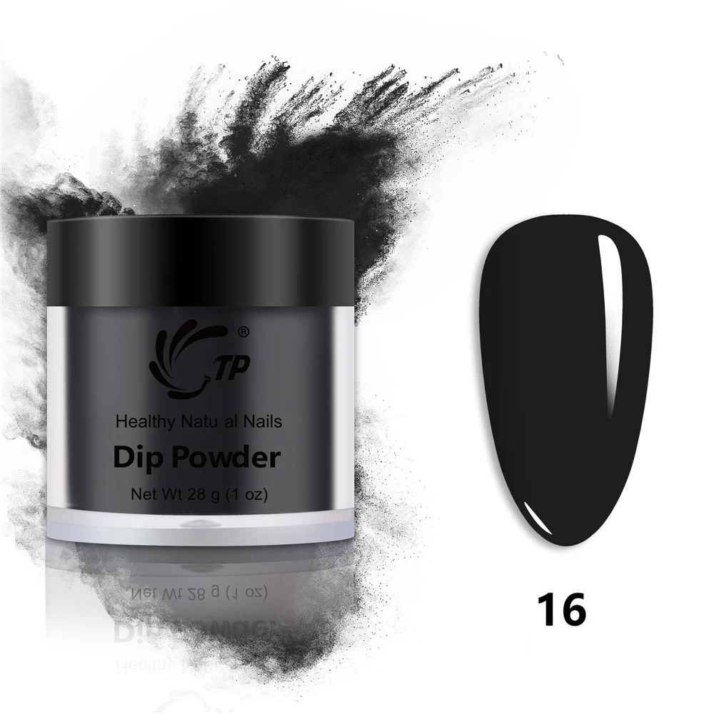 

TP 28g 1oz Nail Dipping Powder Clear Pink French White No Lamp Cure Natural Dry For French Acrylic Nails Dip Powder Decoration