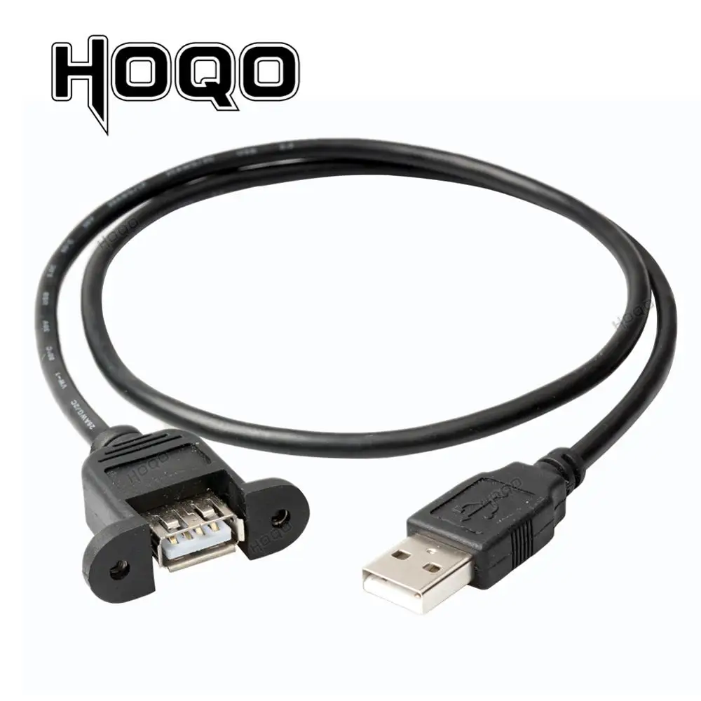 

Кабель-удлинитель USB Type-A, 30 см, 1 м, 5 м, 1,5 м, с креплением на панели