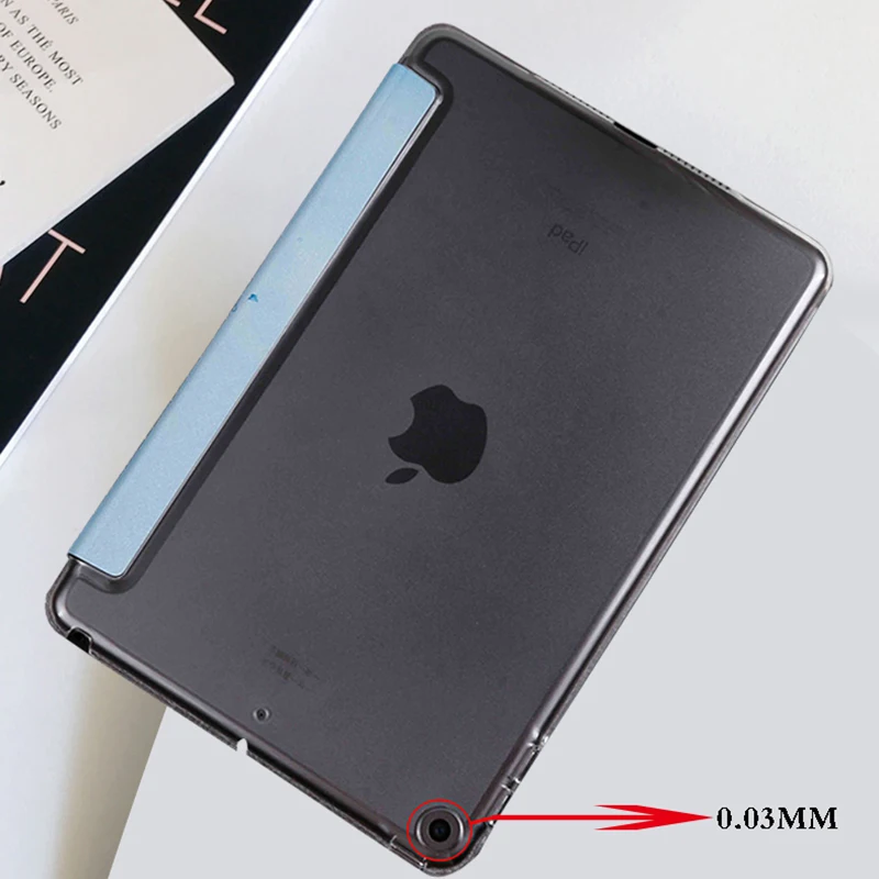 Чехол подставка из искусственной кожи для iPad 2 3 4 умный чехол книжка с функцией