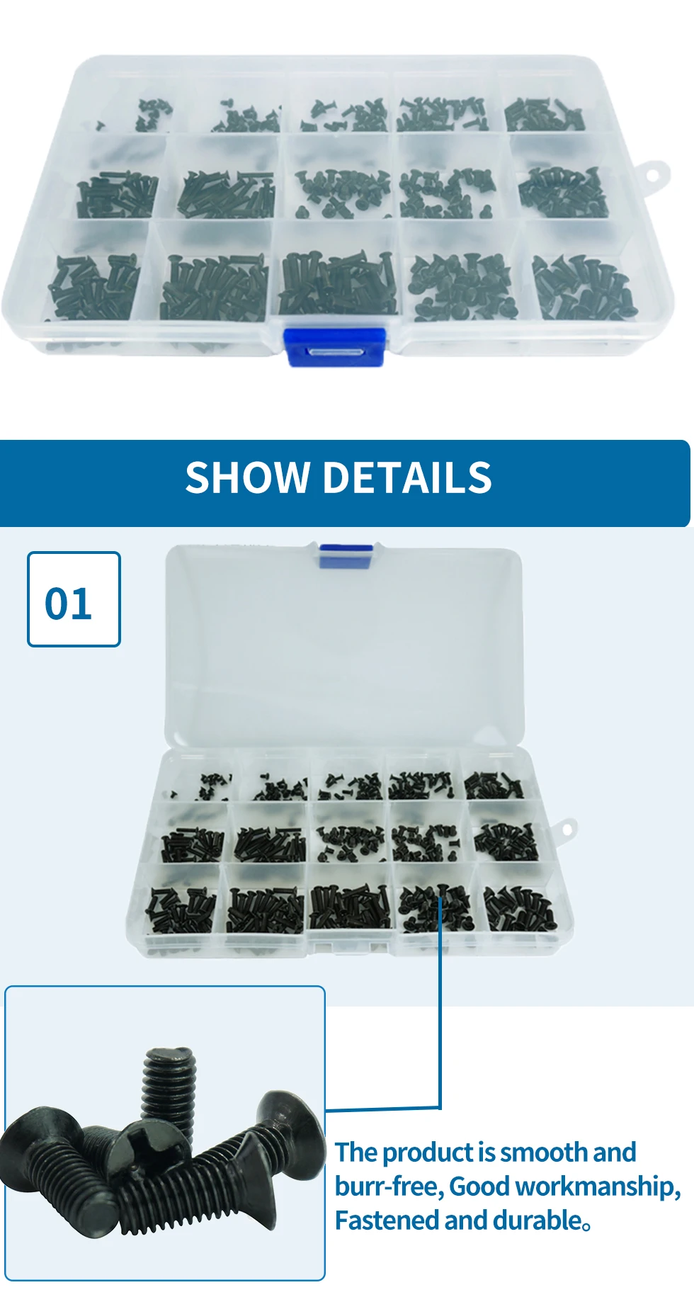 Small Laptop Screws Micro Screwdriver Set Computer Case Assemble Repair Electronic Mini Digital Mechanical Screw Kit M2 M2.5 M3