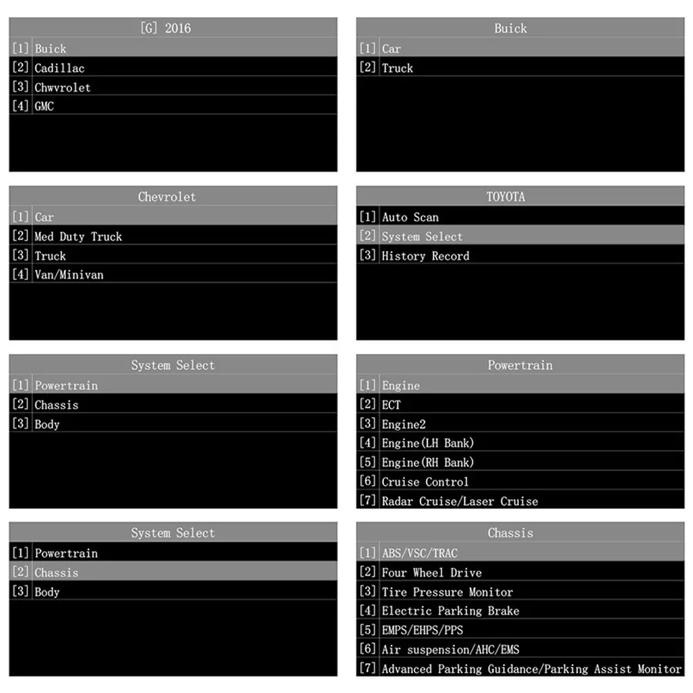 Autek IFIX704 OBDII диагностический инструмент полная система Автомобильный сканер для
