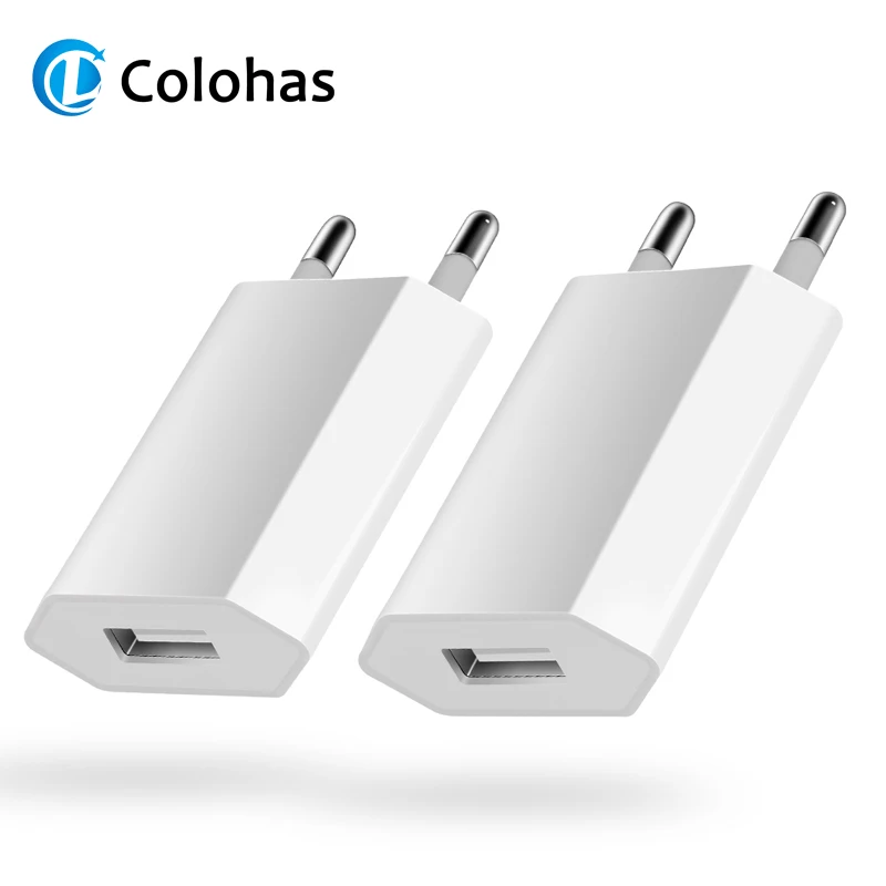 2 шт./лот USB зарядное устройство с европейской вилкой для iPhone X/XS MAX XR 8 11 дорожный настенный адаптер быстрое зарядное устройство Быстрая зарядка зарядное устройство для телефона xiaomi