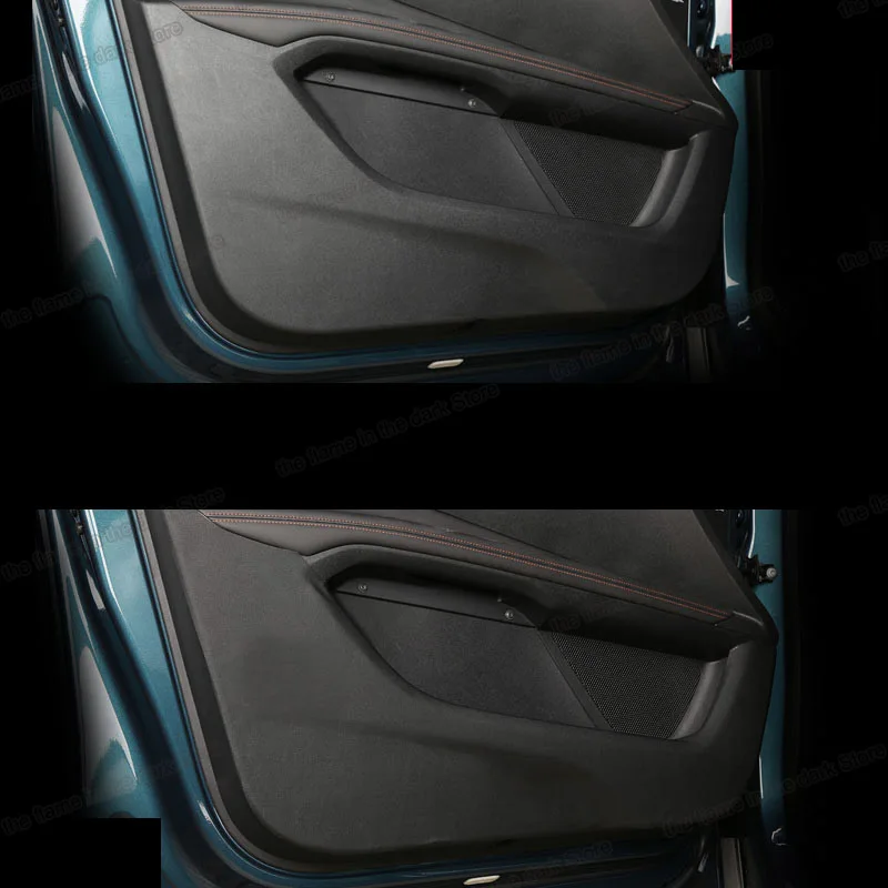 Кожаный противоударный коврик Lsrtw2017 для внутренней двери автомобиля защитный