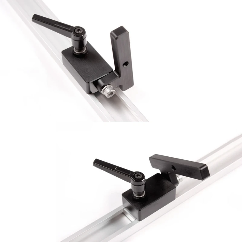 

Miter Track Stop for T-Slot T-Tracks Woodworking DIY Wood Working Tools