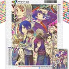 Алмазная 5D картина сделай сам, Токийский Гуль, аниме, полная мозаика, алмазная вышивка, картина стразы, наборы для вышивки крестиком, домашний декор, квадраты