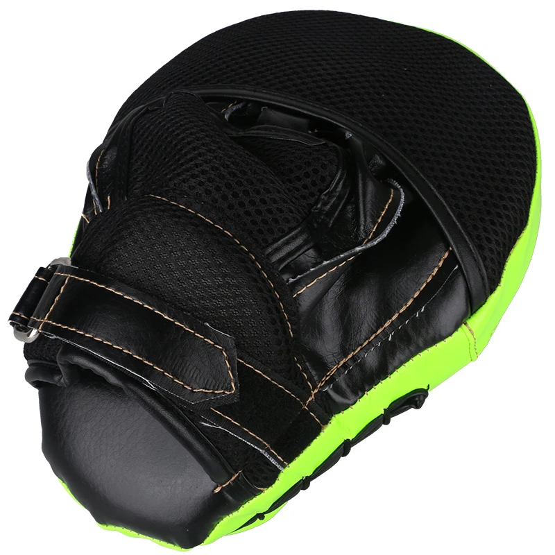 MMA Муай Тай и тхэквондо штамповка кривые колодки из искусственной кожи Sanda