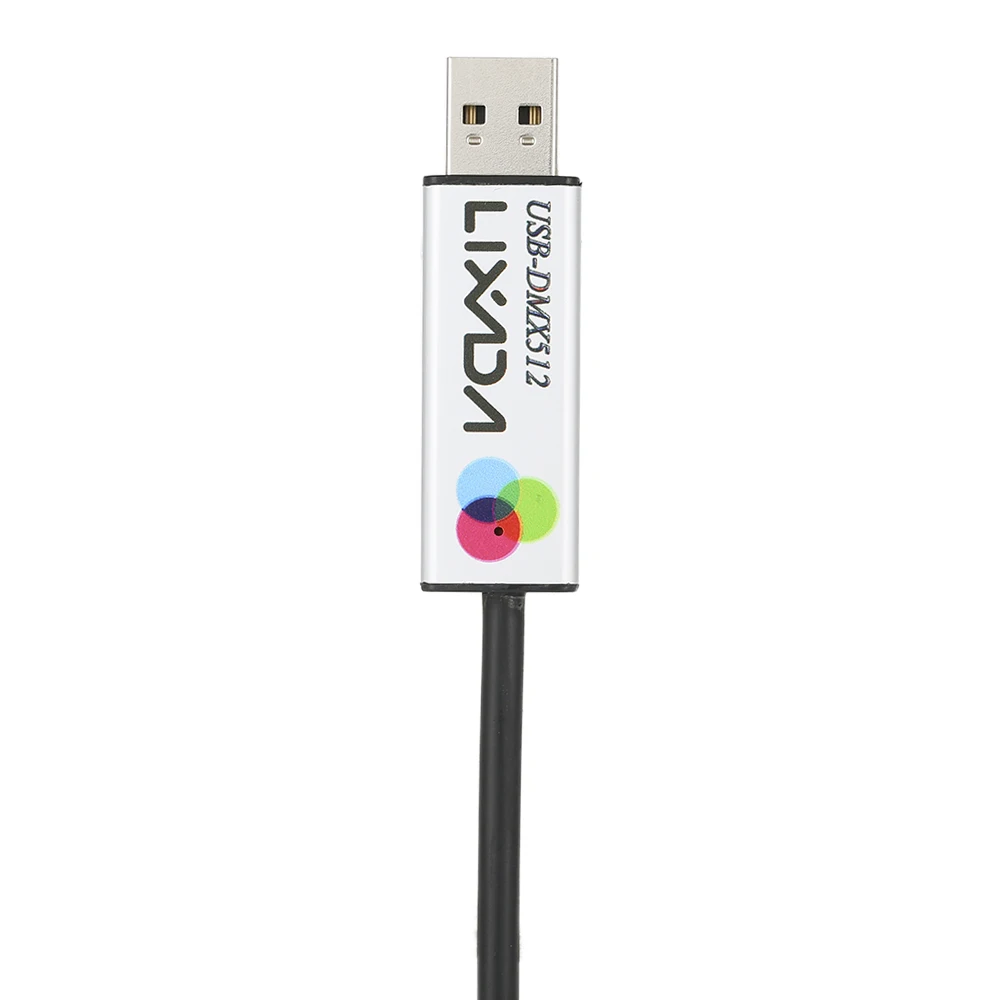 USB к адаптеру интерфейса DMX светодиодный DMX512 компьютерный ПК контроллер
