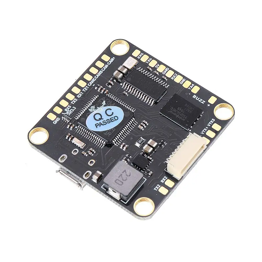 CLRACING F7 MPU6000 V2 F722 Контроллер полета 2-8S 5 V/3A BEC 32MB черный ящик DIY аксессуары запасные части