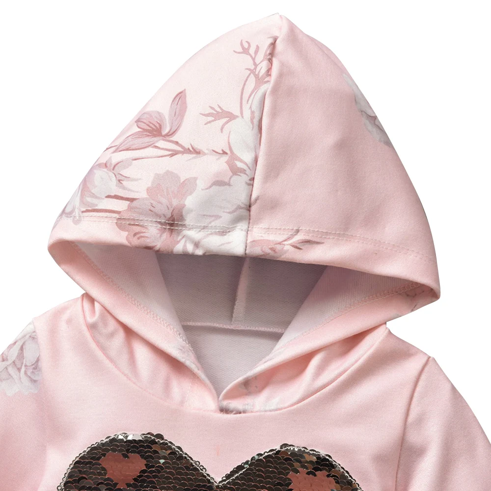 Комплекты из 2 предметов Розовая Одежда для маленьких девочек школьная одежда