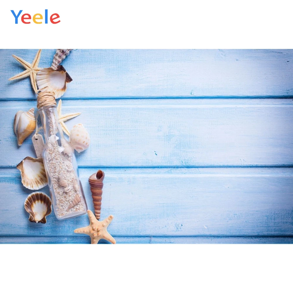 Фон для фотосъемки Yeele с изображением деревянных морских звезд ракушек и |
