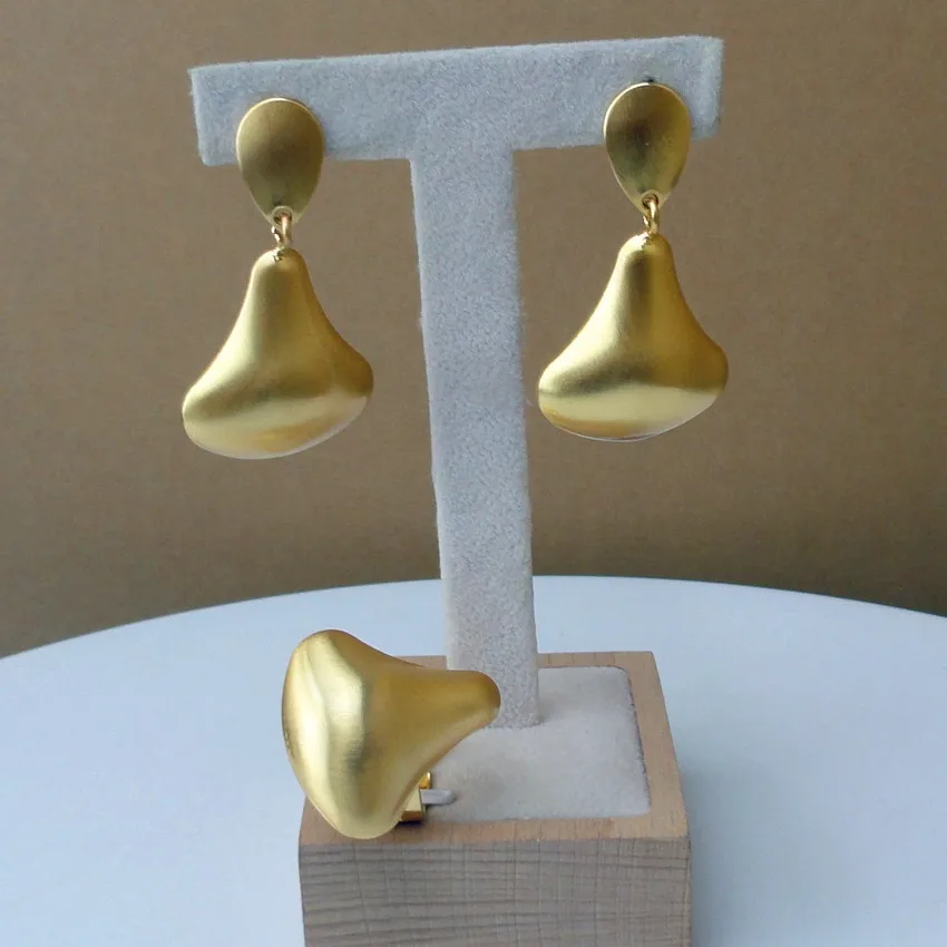 Yuminglai уникальный африканский дизайн ювелирные изделия 24k из золота Дубаи наборы