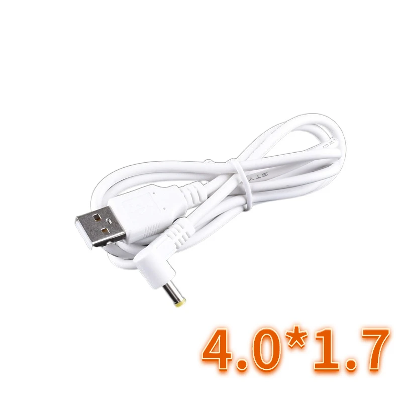 

5V 2A DC 4.0mm x 1.7mm power plug USB Male to 4.0*1.7mm/DC 4017 Charger Power Cable Jack 4.0x1.7mm 100CM 1M