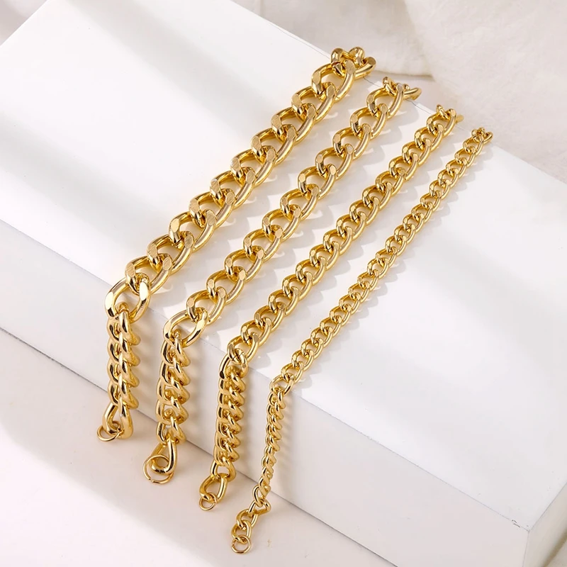 

FAMSHIN Rock Snake Chains Bracelets for Women Party Beach Bohemian Thick Link Bracelet Bangles Punk Hand Jewelry Fashion