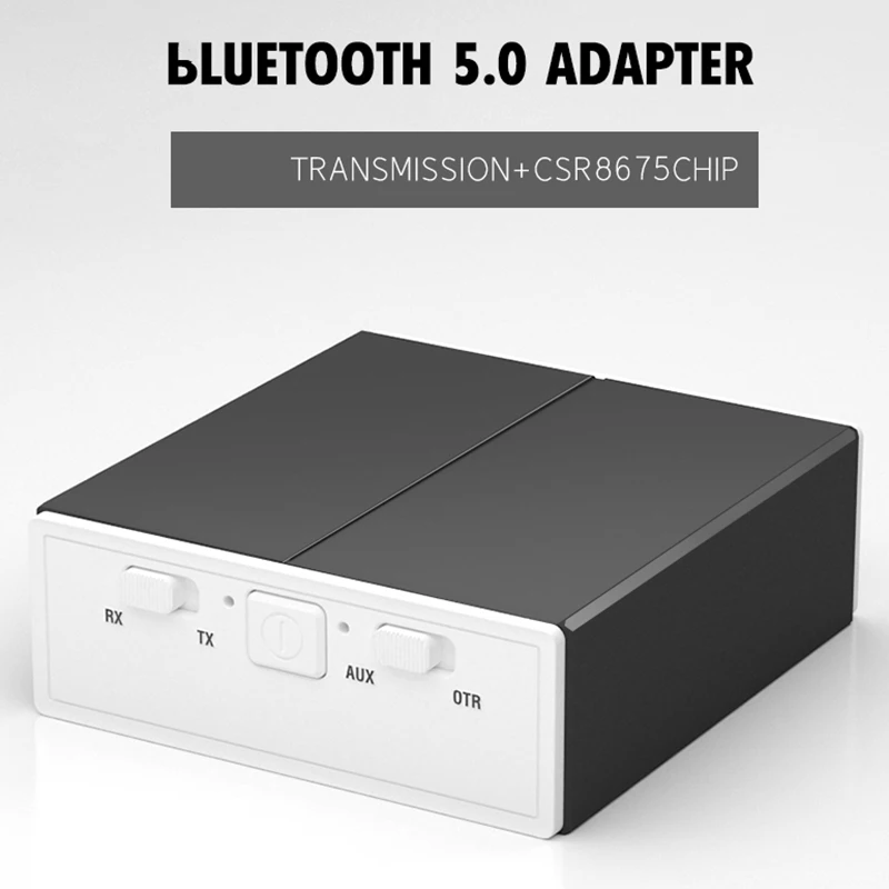 2 в 1 аудио беспроводной приемопередатчик CSR8675 Bluetooth 5 0 стерео AUX RCA USB 3 мм Jack адаптер