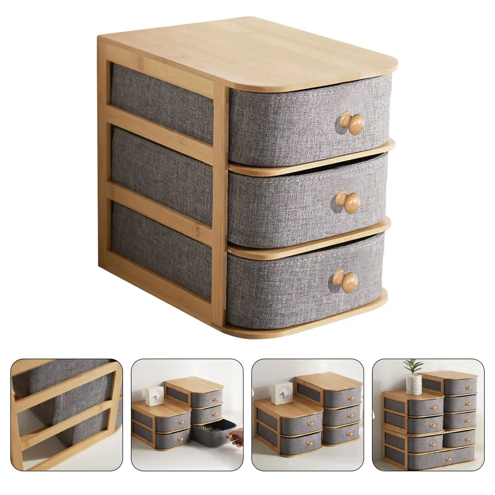 

1Pc Multi-layer Cosmetics Storage Box Sundries Holder Jewelries Box Home Storage Box Cosmetics Box for Storage