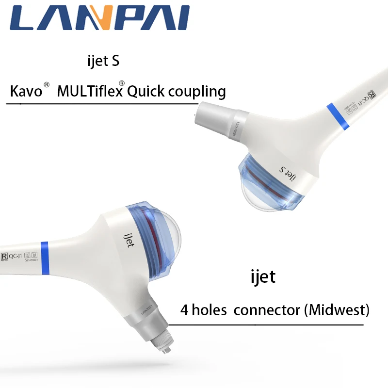 Dental Teeth Polishing Handpiece Gun Whitening Spary Polisher Dentistry Air Prophy Jet Compatible KAVO And 4 Holes