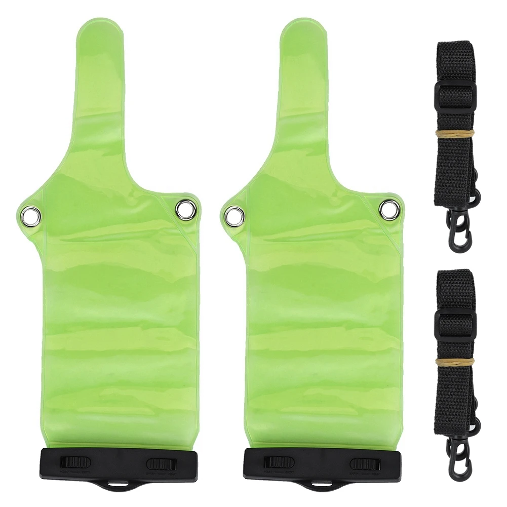 

2PCS Portable Radio Waterproof Case Bag For walkie talkie UV5R/UV82/BF-888S