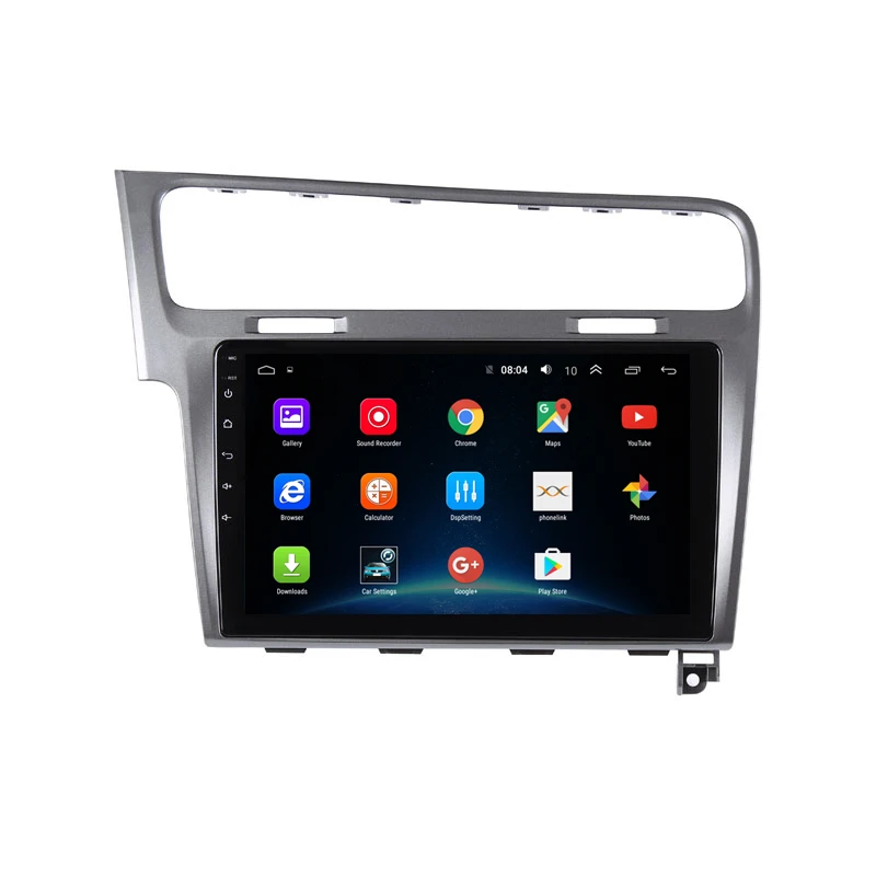 10 1 "Android автомобильный DVD мультимедийный плеер GPS для Volkswagen VW Golf 7 2013 2014 2015 аудио