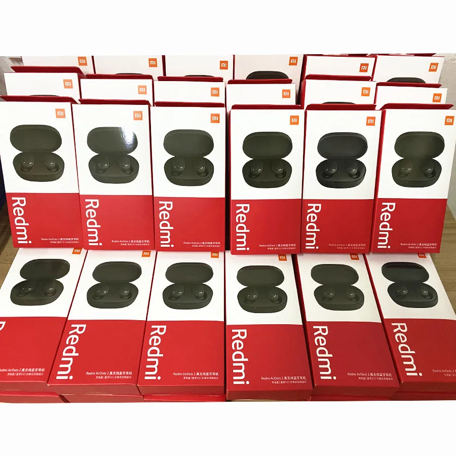 TWS наушники-вкладыши Xiaomi Redmi AirDots 2 Беспроводные водонепроницаемые наушники с