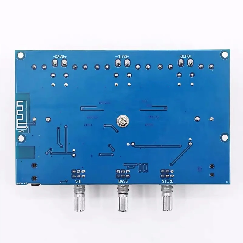 2*50 Вт+ 100 Вт Bluetooth 5,0 двойной TPA3116D2 усилитель мощности сабвуфера плата 2,1 канала TPA3116 аудио стерео эквалайзер AUX Amp