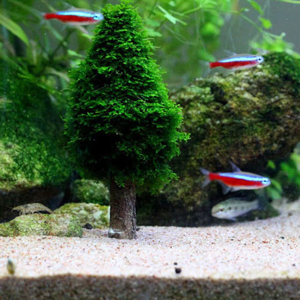 Искусственное растение Моха аквариум ландшафтный декор декоративные