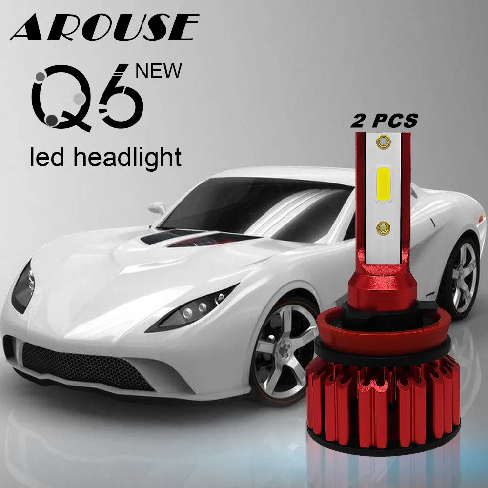 AROUSE H11 H8 H4 H7 LED Headlight Bulbs 9005 9006 DOB Chips 50W 7000LM 6000K Car Led Auto Headlamp Headlights Fog Light 12v 24v |