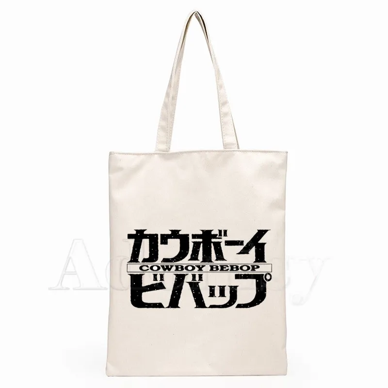 Аниме ковбой Bebop дядюшка Спайк Шпигель для мужчин See You Space Tote сумка унисекс