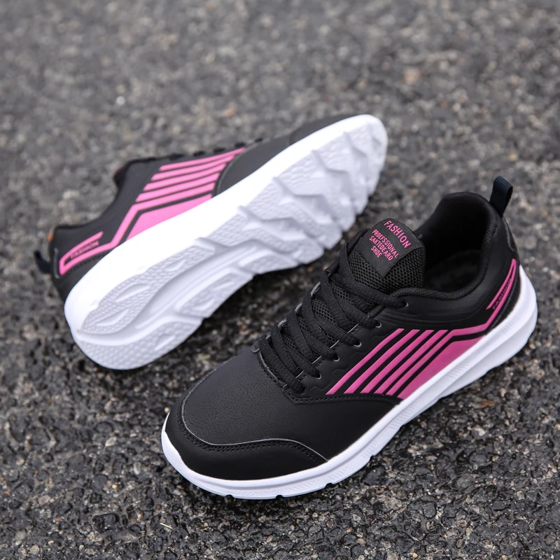 

2021 Sneakers Women Shoes Flats Casual Ladies Shoes Woman Lace-Up Light Breathable Female Zapatillas Mujer Women Shoes