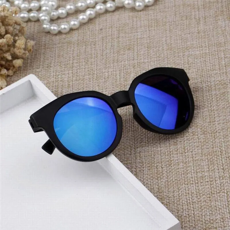 

1PCS Kids Sunglasses Colorful Reflective Mirror sunglasses Children Boy Girl Baby UV400 Protection Eyewear Shades Goggles