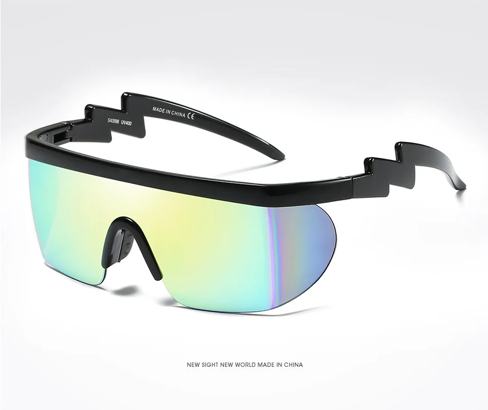 Kilig Neff солнцезащитные очки для мужчин и женщин винтажные спортивные очки оверсайз клип на оттенки UV40 Защита солнцезащитные очки Lentes De Sol Mujer