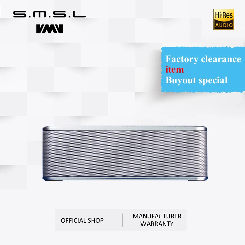Портативные беспроводные колонки VMV SMSL A5 Bluetooth 4 2 TF карта и U диск с глубокими