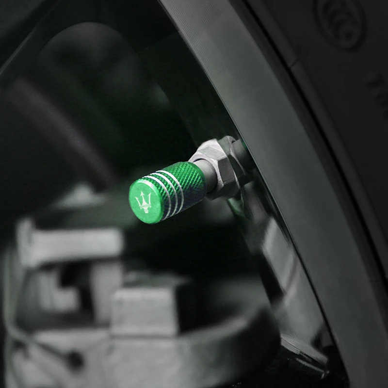 4 шт. металлическое приспособление в Алюминий сплав шин вентиль крышка