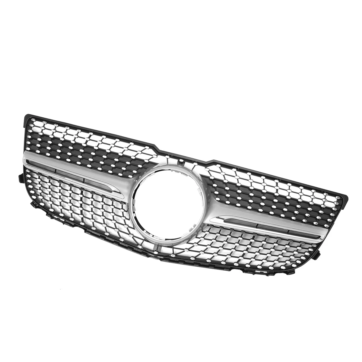 

Высококачественная решетчатая решетка для переднего бампера автомобиля в алмазном стиле решетка для Mercedes для Benz GLK X204 GLK250 GLK300 GLK350 2013-2015