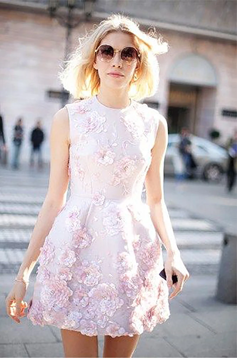Verngo Evening Dresses Short Flowers Formal Dress Stain Gown Fashion Prom Party Vestidos Elegantes | Свадьбы и торжества