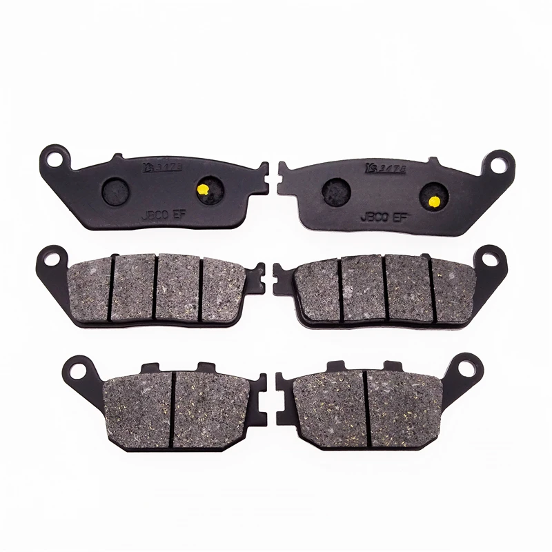 Передние/задние тормозные колодки для мотоциклов Kawasaki Z650 Non ABS 2017 Z 650 ABS 2017 2018 Z750 ZR750 ABS 2007-2011 Ninja 650, 1 комплект