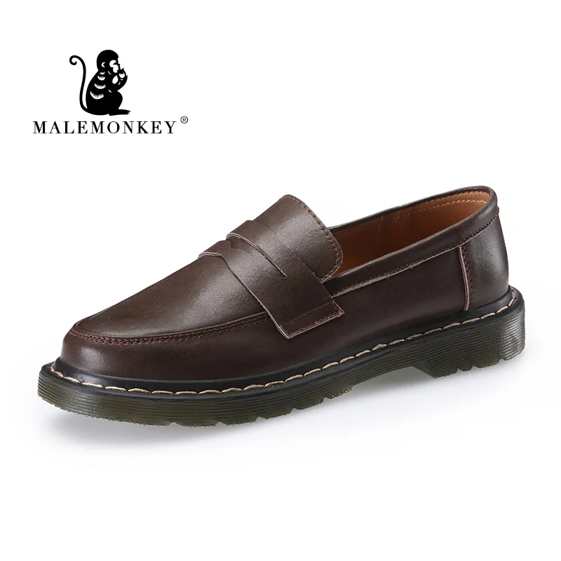 Туфли оксфорды женские из натуральной кожи повседневные мягкие удобные лоферы